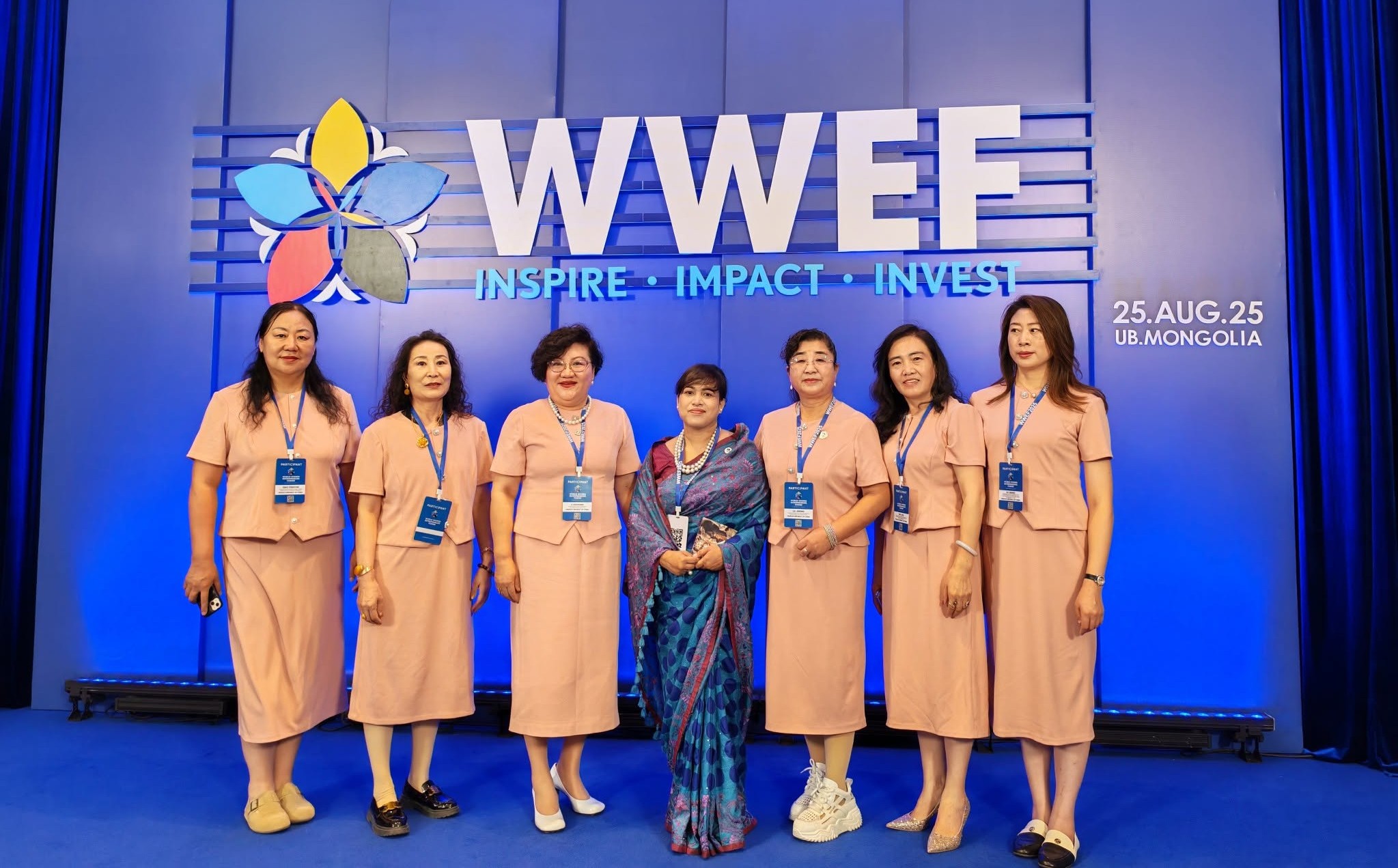 Nasrina Bari, CEO, Be Global with an Emerging Entrepreneur of Russia